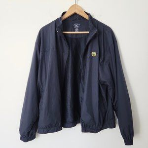 Cutter & Buck Golf Windbreaker Jacket Navy‎ Blue Embroidered Logo Women's Large